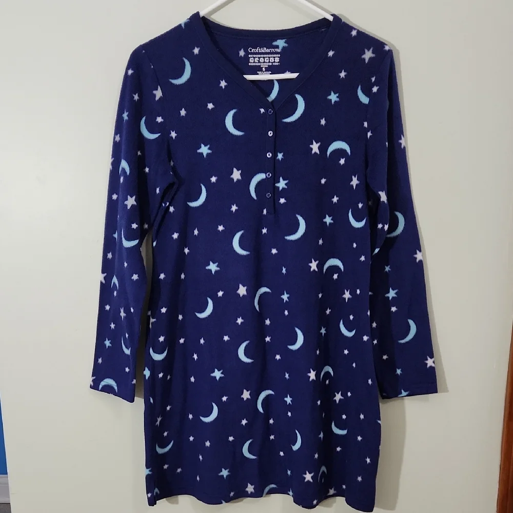 💜Croft & Barrow Pj Dress - Picture 2 of 5